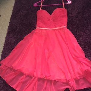 Strapless Pink Dress